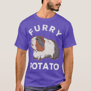 Lustige Meerschweinchen Liebhaber Wheek Flauschige T-Shirt