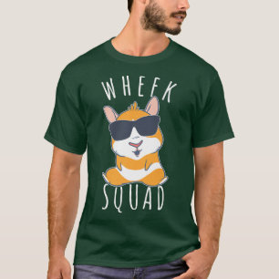 Lustige Meerschweinchen-Rad-Squad Meerschweinchen- T-Shirt