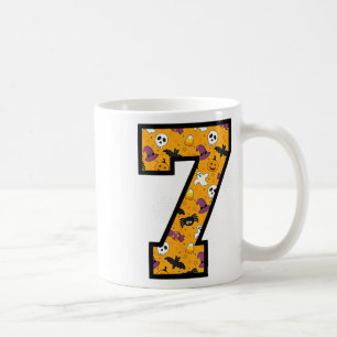 Lustige Meme-Spruch 7 Nummer 6 7 Sechs Sieben Hall Kaffeetasse