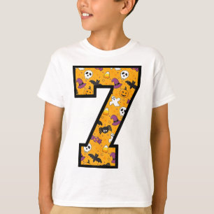 Lustige Meme-Spruch Nummer 7 6 7 Sechs Sieben Hall T-Shirt