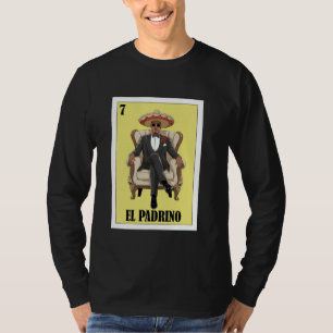 Lustige mexikanische Taufe Baby Shower Design Padr T-Shirt