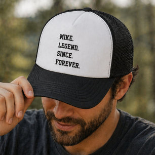 Lustige Mike Legende seit Ewigkeiten Truckerkappe