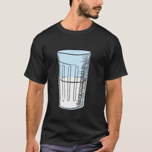 Lustige Milch Kunst Für Männer Frauen Kinder Glas T-Shirt