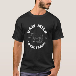 Lustige Milch Kunst Für Männer Frauen Kinder Milch T-Shirt