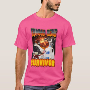 lustige Milch Tummy Ache Survivor Lactose Intolera T-Shirt