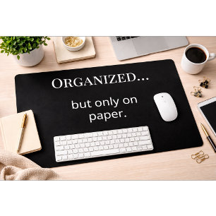Lustige Minimalistische Schreibtischunterlage Büro