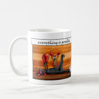 Lustige motivierend Tasse