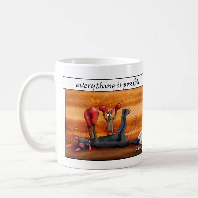 Lustige motivierend Tasse (Links)