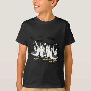 Lustige Möwe Mama Ozean Leben Muttertag Vogel T-Shirt