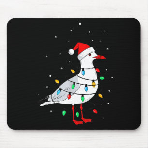 Lustige Möwe Vogel Weihnachten Tierliebhaber Mousepad