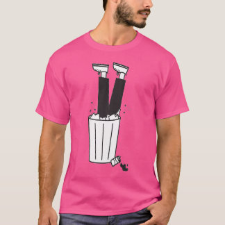 Lustige Müllcontainer-Tauchtonne T-Shirt
