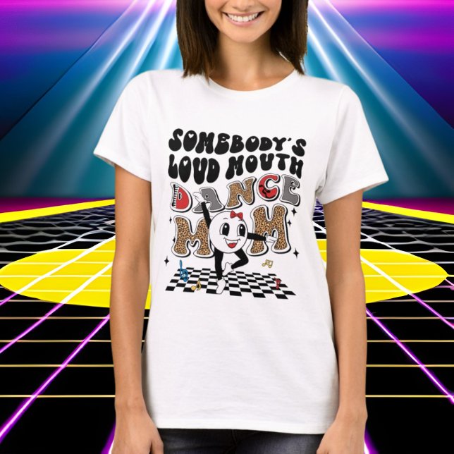 lustige Mundtanzkunst Mama T-Shirt (Von Creator hochgeladen)