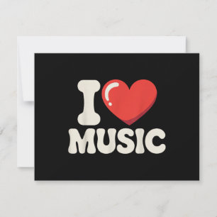 Lustige Musik Kunst für Männer Frauen Musiklehrer Dankeskarte