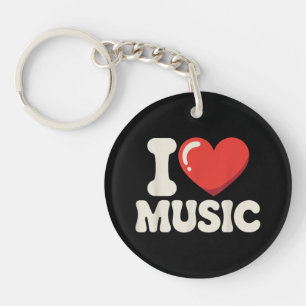 Lustige Musik Kunst für Männer Frauen Musiklehrer Schlüsselanhänger