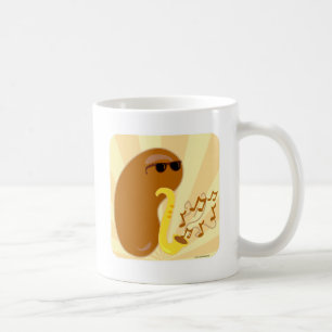 Lustige musikalische Frucht Kaffeetasse