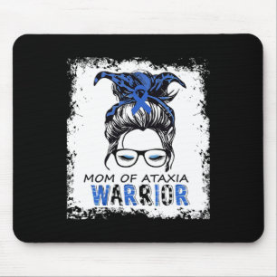 Lustige Mutter eines Ataxie-Kriegers  Mousepad