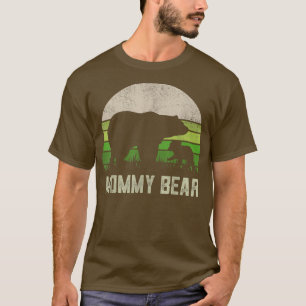 Lustige Mütter-Shirts von Sohn Tochter, Cub Mommy  T-Shirt