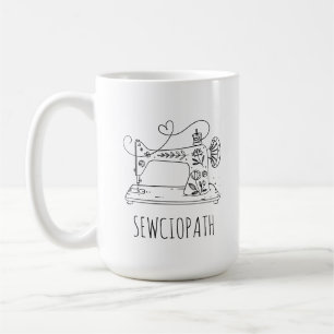 Lustige Näherei, Quilter-Geschenk, Nähliebhaber, N Kaffeetasse