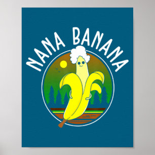 Lustige Nana Banane  Poster