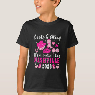 Lustige Nashville-Bestenfreundinnen-Reise 2026 Bes T-Shirt