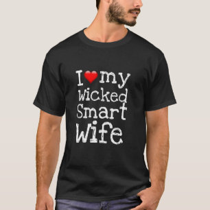 Lustige Neuheit ICH LIEBE MEINE TEUFLISCH KLuge FR T-Shirt
