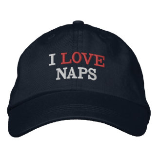Lustige Neuheits-Baseball I LIEBE-NICKERCHEN Bestickte Baseballkappe