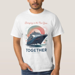 Lustige Neujahrs-Crew-Spruch 2026 Freunde T-Shirt