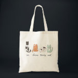 Lustige niedliche französische Katze Tragetasche<br><div class="desc">Lustiger niedlicher Katzen-T - Shirt. Auf französisch wird quatre (vier) "CAT" ausgesprochen.

Schnurren-fect für Katzenliebhaber und französische Studenten. Sagen Sie danken Ihnen zu Ihrem französischen Lehrer.</div>