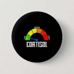 Lustige niedrige Cortisolwerte v Meme Button