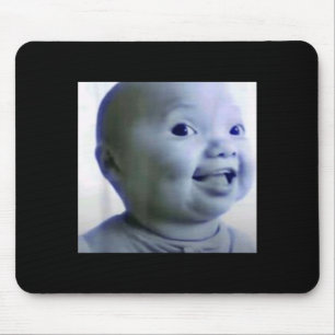 Lustige Nische Baby Gen Z Meme Ai Viral Kichernd A Mousepad