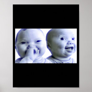 Lustige Nische Baby Gen Z Meme Ai Viral Kichernd A Poster