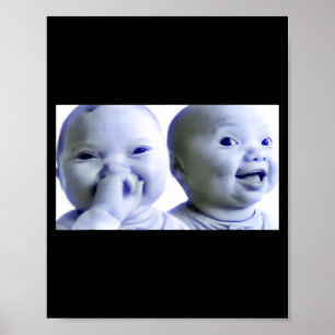 Lustige Nische Baby Gen Z Meme Ai Viral Kichernd A Poster