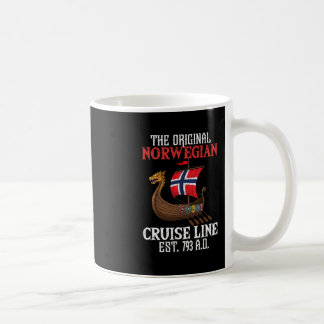 Lustige Norwegian Cruise Line Kaffeetasse