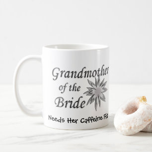 Lustige Oma der Braut Kaffeetasse
