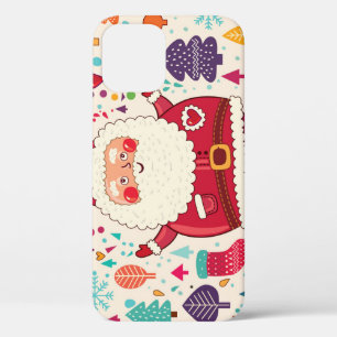 Lustige Oma-Klaus-Weihnachtsillustration Case-Mate iPhone Hülle