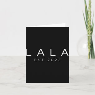 Lustige Oma wird bald Lala Est 2022 Neue Oma Karte