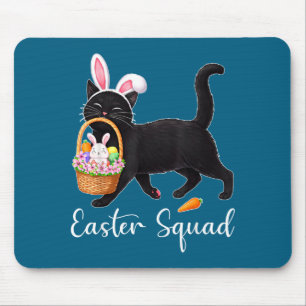 Lustige Ostern Katzen Ohren Hase Eier Frühling für Mousepad
