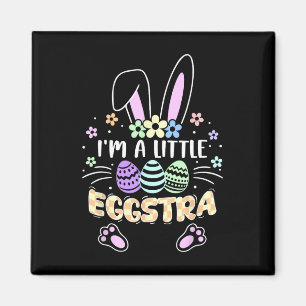 Lustige Ostern Mädchen Kinder Kleinkind Ich Bin Ei Magnet