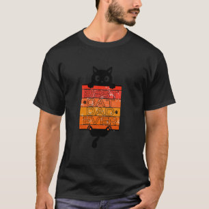Lustige Outfit Bester Katzenvater überhaupt für Ka T-Shirt