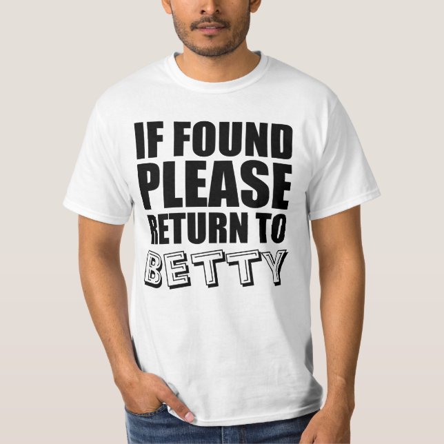 Lustige Paar-Shirts personalisiert T-Shirt (Vorderseite)