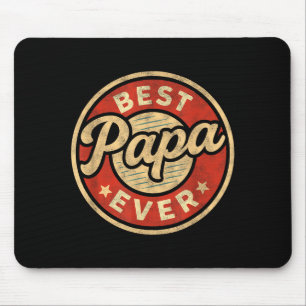 Lustige Papa-Kunst für Opa von Enkelkindern zum Va Mousepad