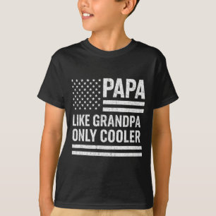 Lustige Papa-Kunst für Opa von Enkelkindern zum Va T-Shirt