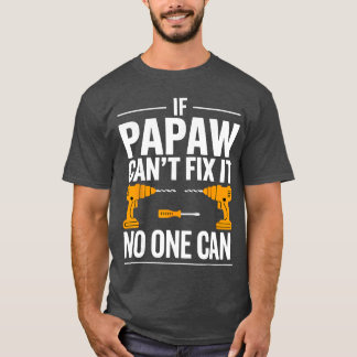 Lustige Papaw-Kunst für Opa Großvater von Enkel T-Shirt