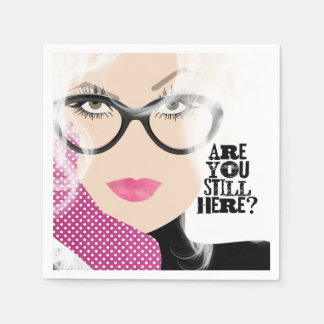 Lustige PartyWare - LaRue's Papiertücher Serviette