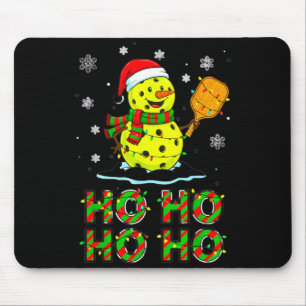 Lustige passende Familie Weihnachtsmann Ho Ho Ho C Mousepad