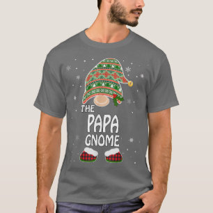Lustige passende Familienkostüme Der Papa Gnom Chr T-Shirt