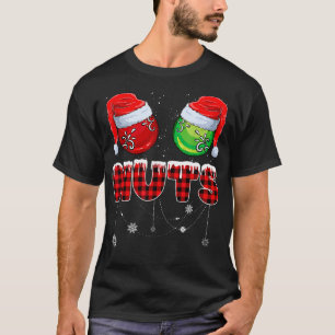 Lustige passende Kastanien Weihnachts Paare T-Shirt