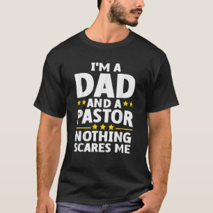 Lustige Pastor-Dankbarkeits-Kunst für Männer Vater T-Shirt