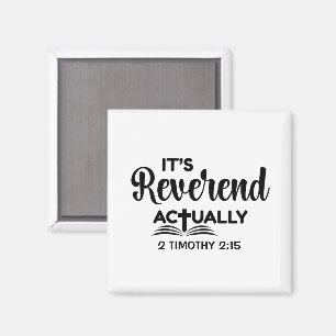 Lustige Pastorenweihe ES IST TATSÄCHLICH EIN GEIST Magnet