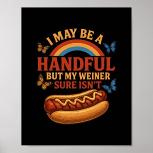 Lustige peinliche derbe unangemessene Humor Poster